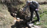 Nuevo acueducto inca en Sacsayhuaman